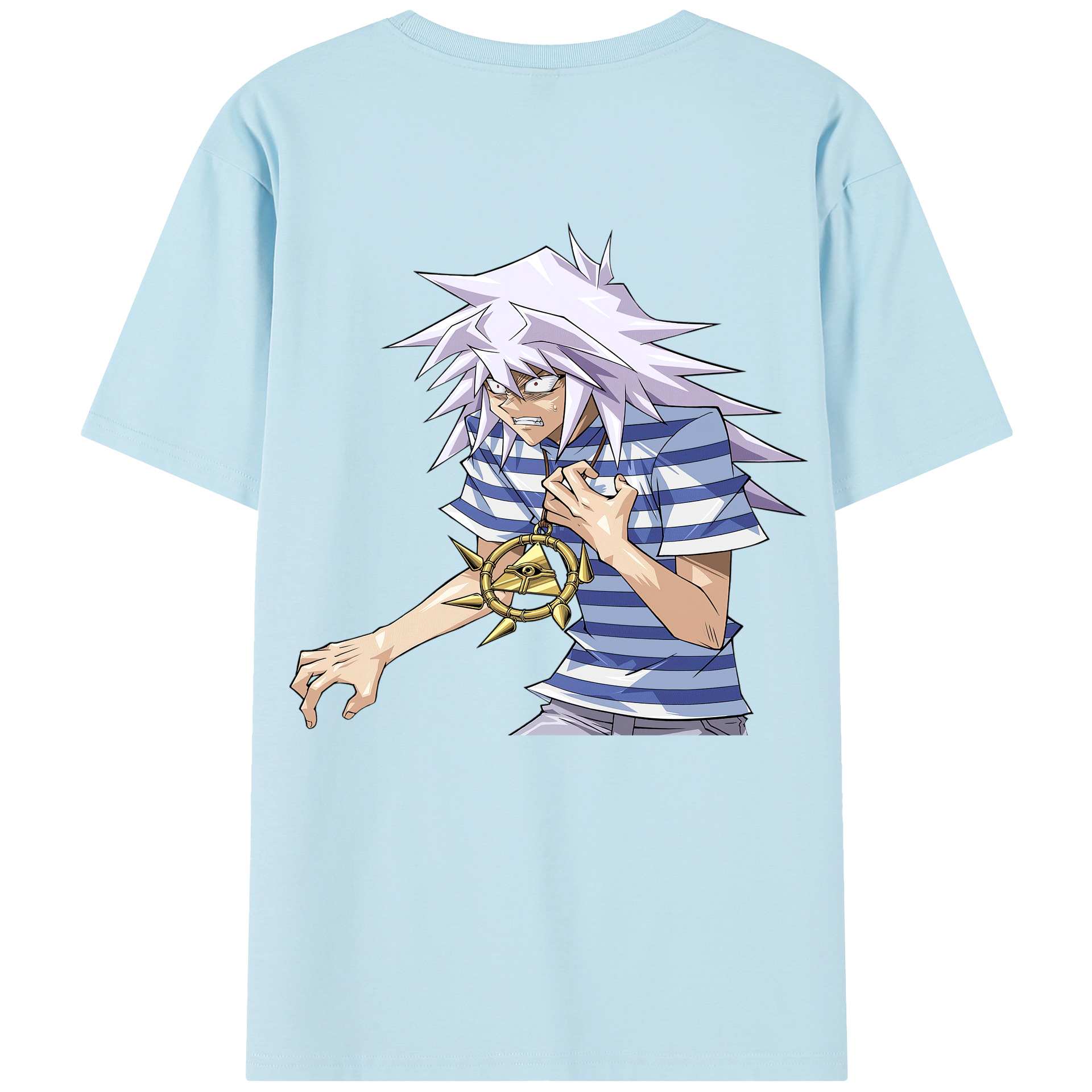 （画像用） 遊☆戯☆王 Yu-Gi-Oh! 綿100％半袖Tシャツ（背面プリント）